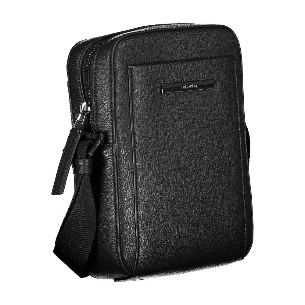 商品Calvin Klein|Calvin Klein Sleek Black Shoulder Bag with Logo Detail,价格¥938,第3张图片详细描述