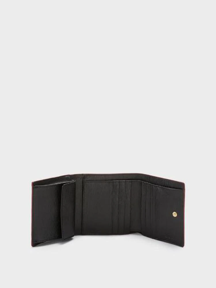 商品DKNY|Sutton Textured Leather Trifold Wallet,价格¥665,第2张图片详细描述