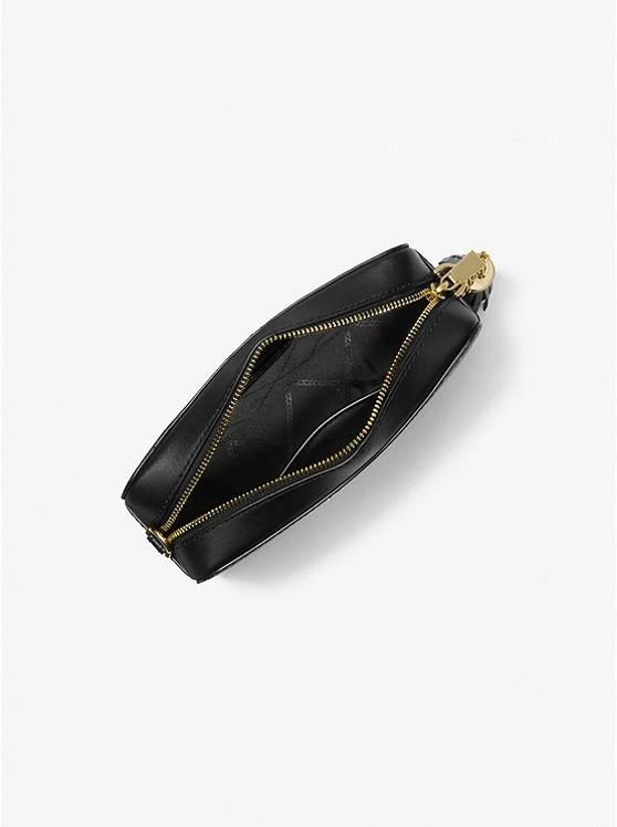 商品Michael Kors|Ginny Medium Metallic Logo Stripe Crossbody Bag,价格¥1039,第2张图片详细描述