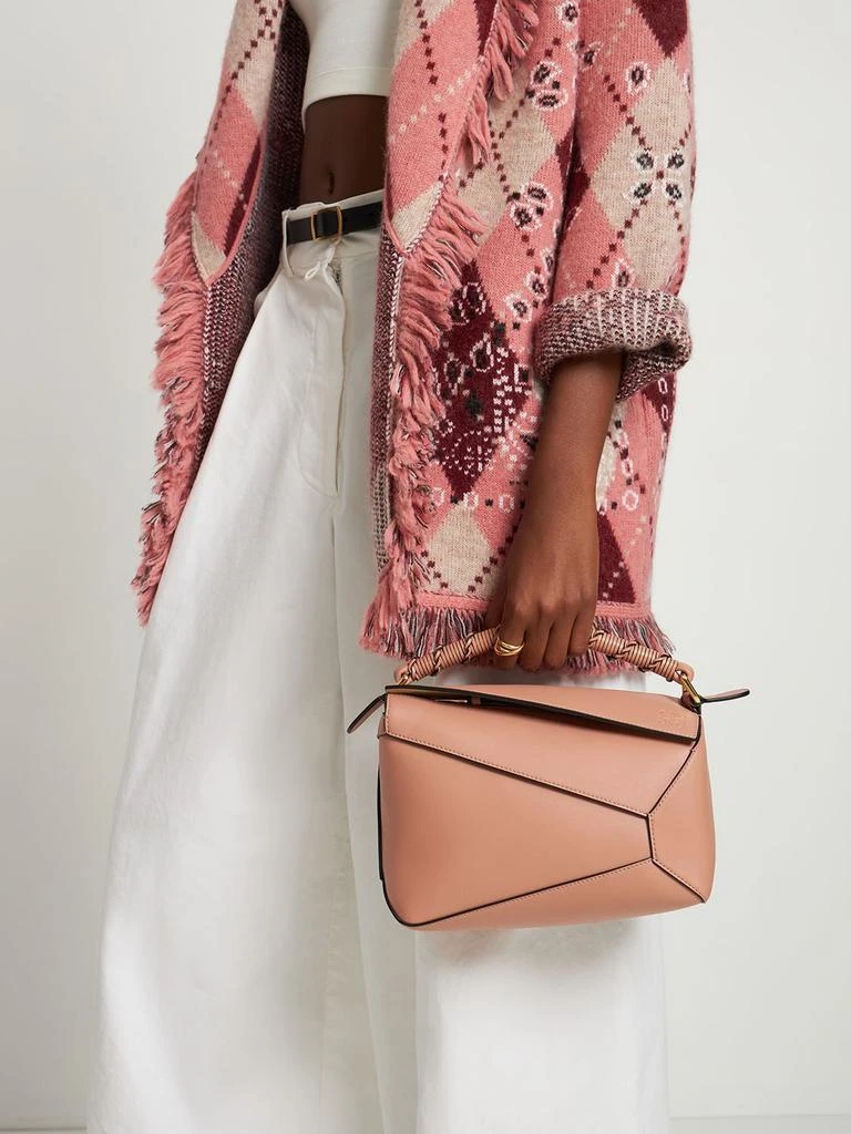 商品Loewe|Small Puzzle Soft Leather Top Handle Bag,价格¥23914,第2张图片详细描述