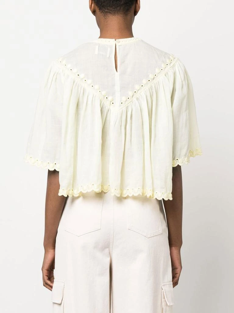 商品Isabel Marant|ISABEL MARANT - Ogalice Top,价格¥6636,第4张图片详细描述