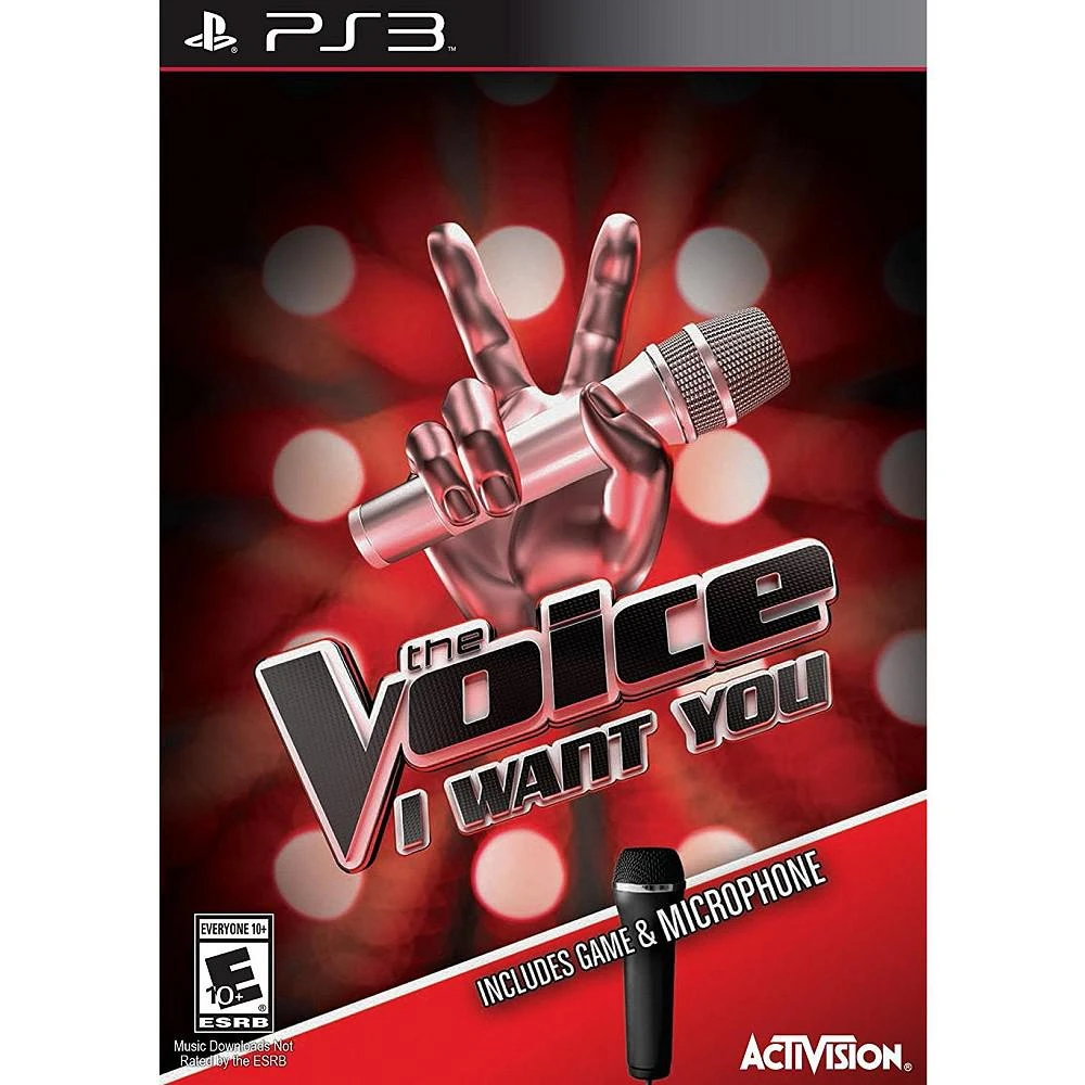 商品Activision|The Voice w/Microphone - PlayStation 3,价格¥225,第1张图片
