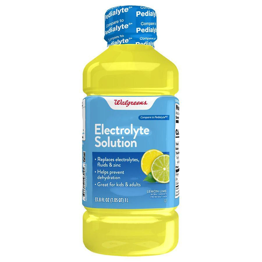 商品Walgreens|Electrolyte Solution With Zinc Lemon Lime,价格¥54,第1张图片