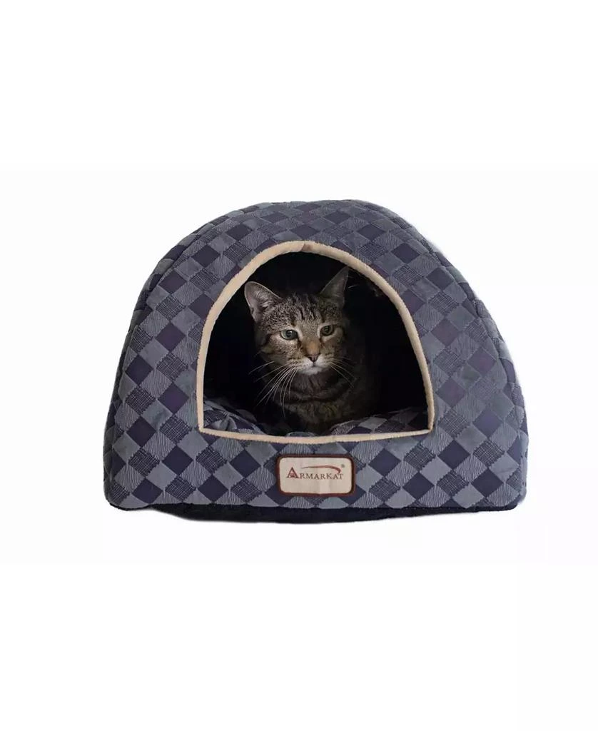 商品Armarkat|Cave Cat Bed with Checkered Pattern,价格¥402,第2张图片详细描述