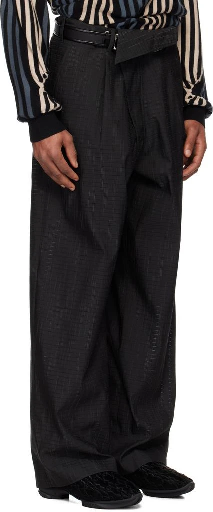 商品Kiko Kostadinov|Black Navin Wide Trousers,价格¥7929,第2张图片详细描述