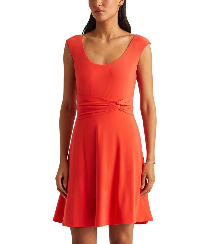 商品Ralph Lauren|Scoop Neck Jersey Dress,价格¥788,第1张图片