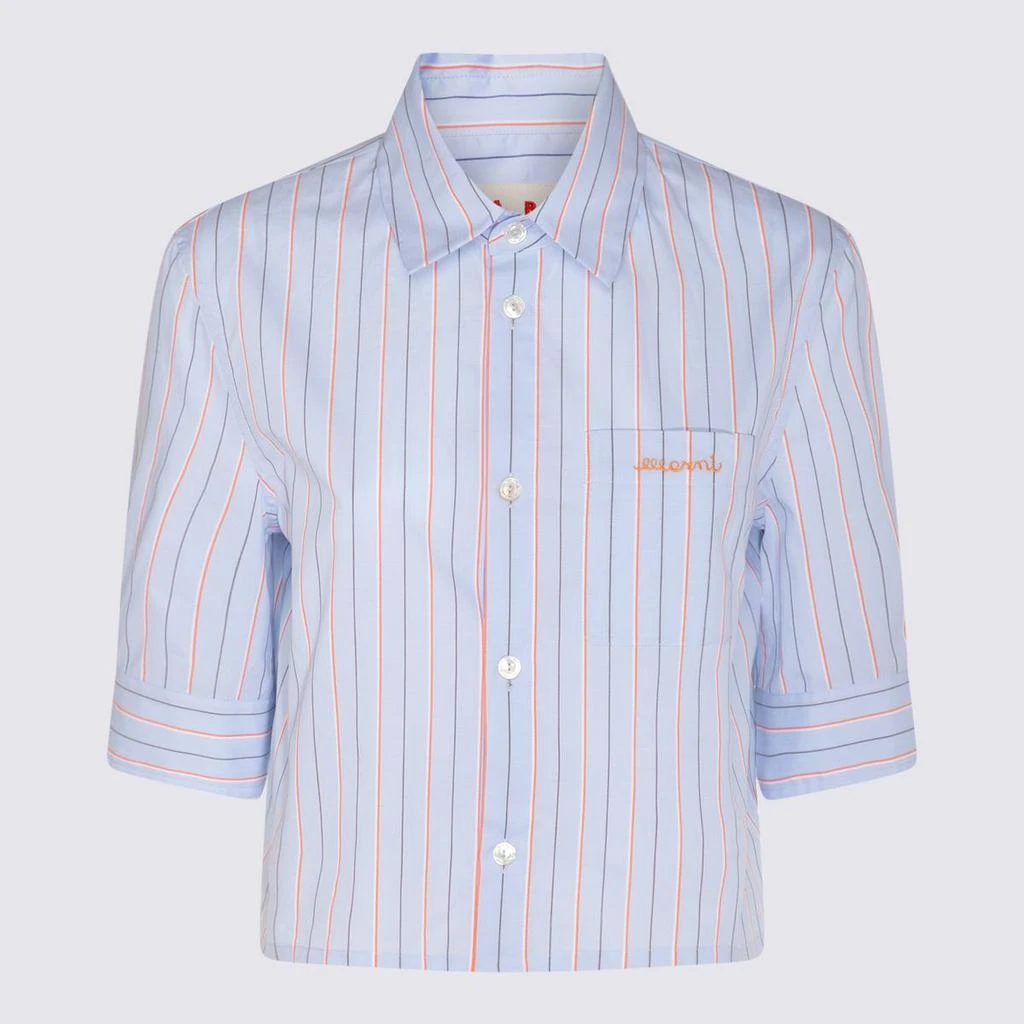 商品Marni|MARNI LIGHT BLUE COTTON SHIRT,价格¥2645,第1张图片