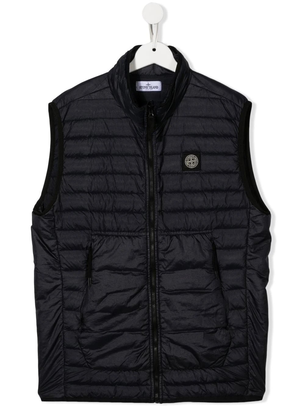 商品【商品预售7天】 Stone Island|Stone Island 男童马甲 7716G0332TV0020 深蓝色,价格¥1639,第1张图片