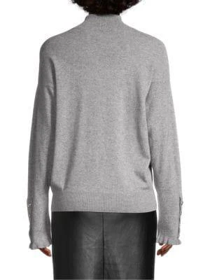 商品Tahari|Cashmere Mock Turtleneck Sweater,价格¥338,第2张图片详细描述