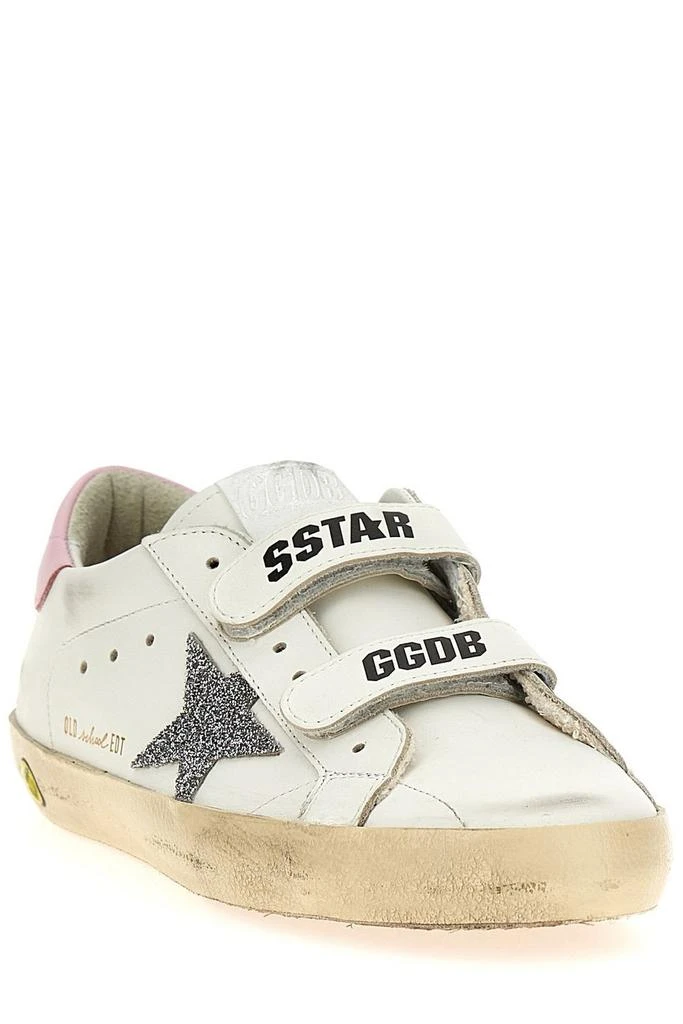 商品Golden Goose|Golden Goose Kids Old School Lace-Up Sneakers,价格¥1807,第2张图片详细描述