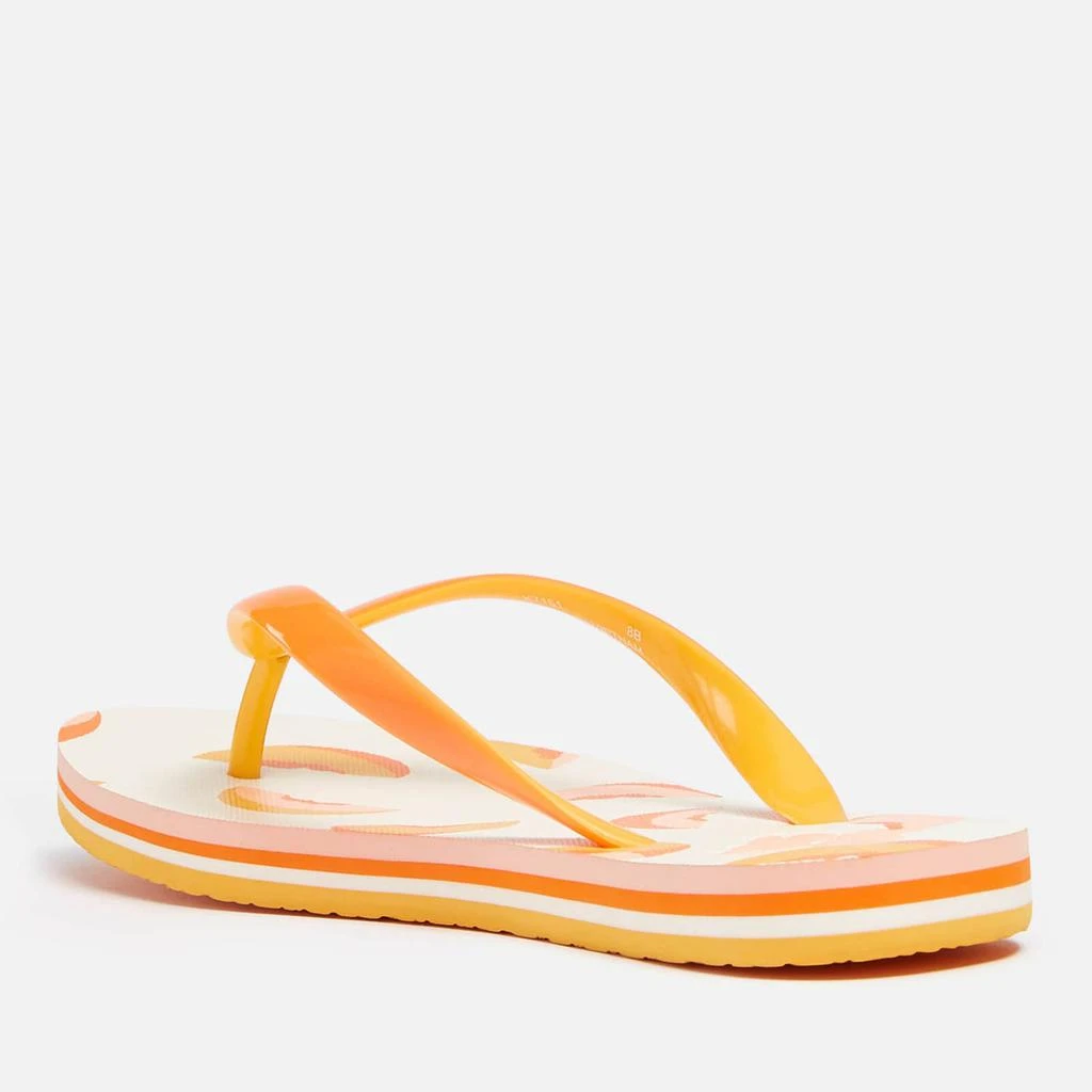 商品Kate Spade|Kate Spade New York Women's Flyaway Flip Flops - Peaches Print,价格¥120,第3张图片详细描述