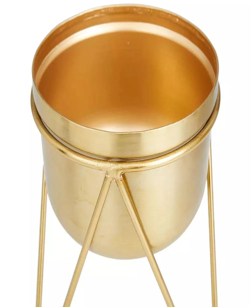 商品CosmoLiving|Metal Planter with Removable Stand Set of 2,价格¥341,第2张图片详细描述