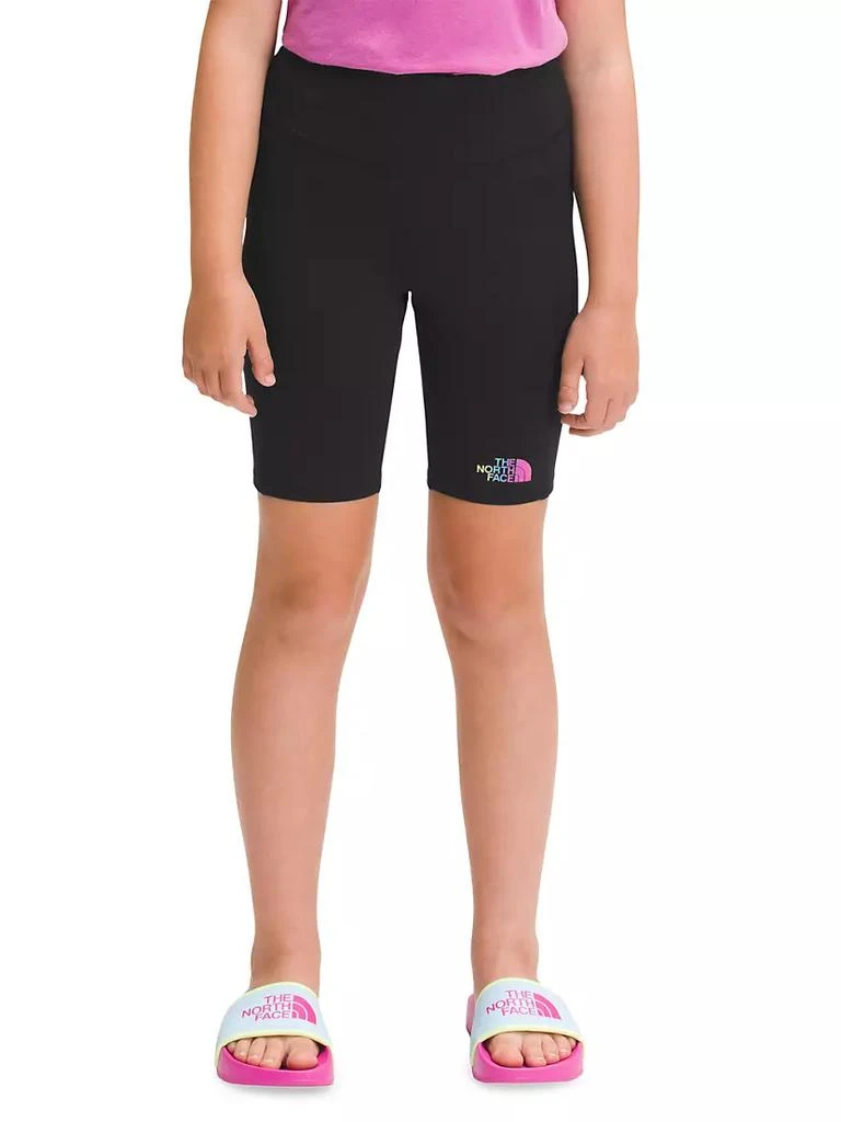 商品The North Face|Little Girl's & Girl's Never Stop Biker Shorts,价格¥257,第2张图片详细描述