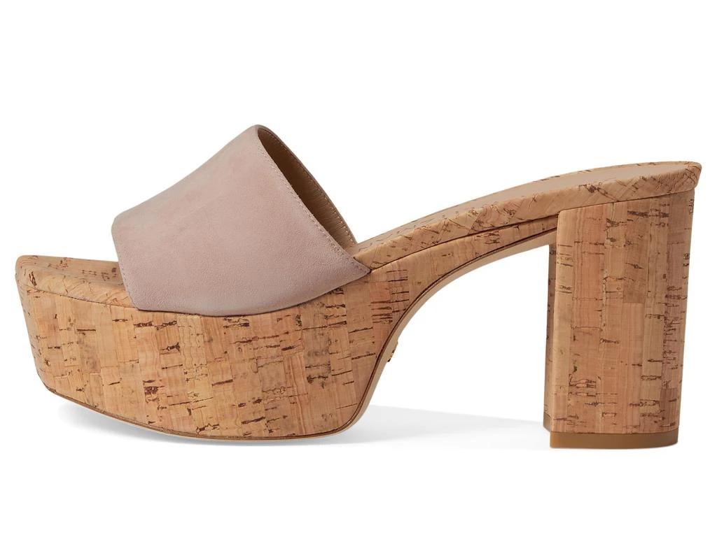 商品Stuart Weitzman|Squarehigh Platform 95 Slide,价格¥2022,第4张图片详细描述