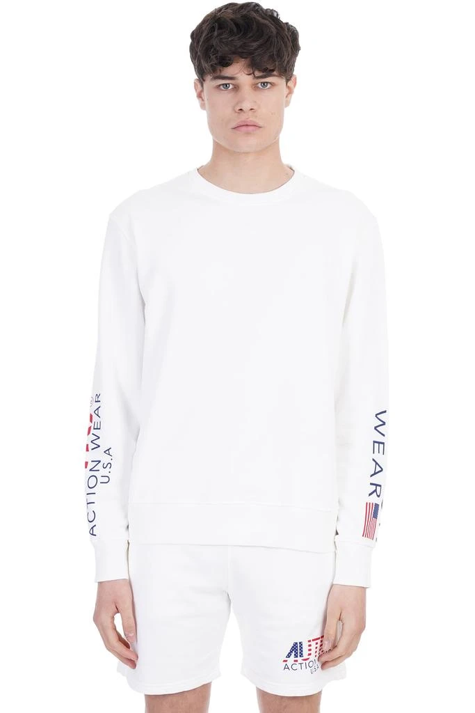 商品Autry|Autry Sweatshirt In White Cotton,价格¥1423,第1张图片