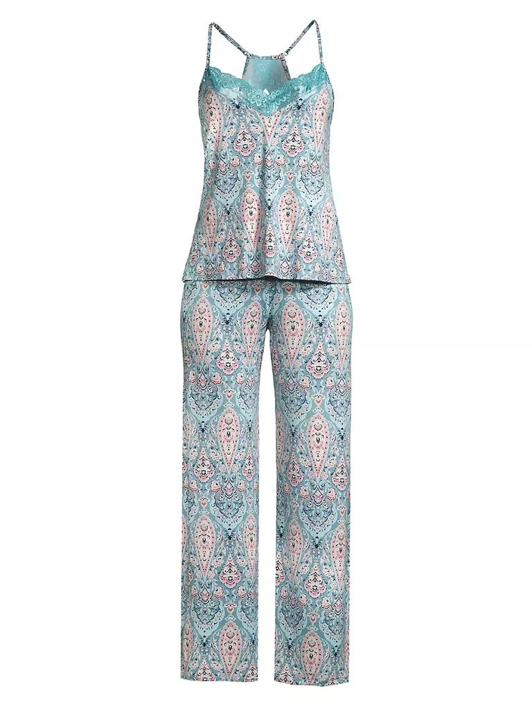 商品In Bloom|Charade 2-Piece Tapestry Pajama Set,价格¥512,第1张图片