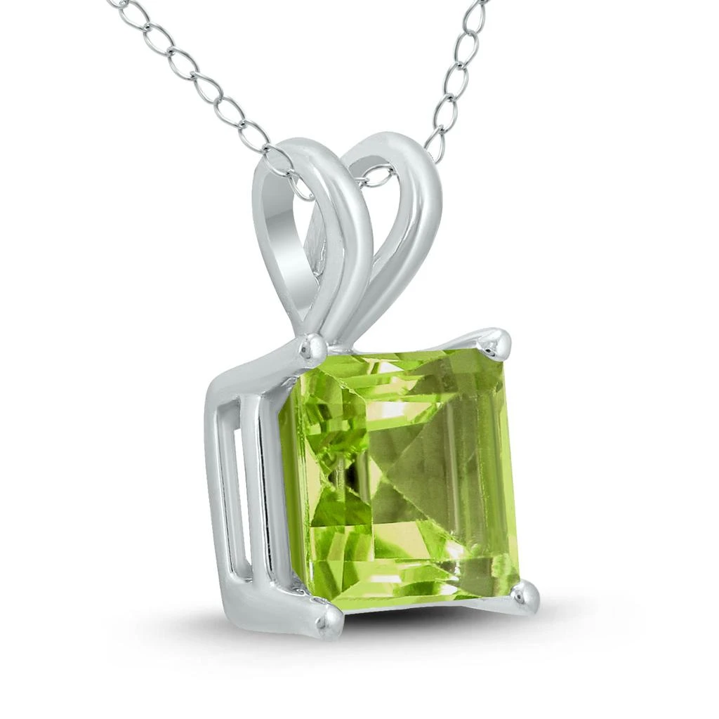 商品SSELECTS|14K  6Mm Square Peridot Pendant,价格¥1842,第2张图片详细描述