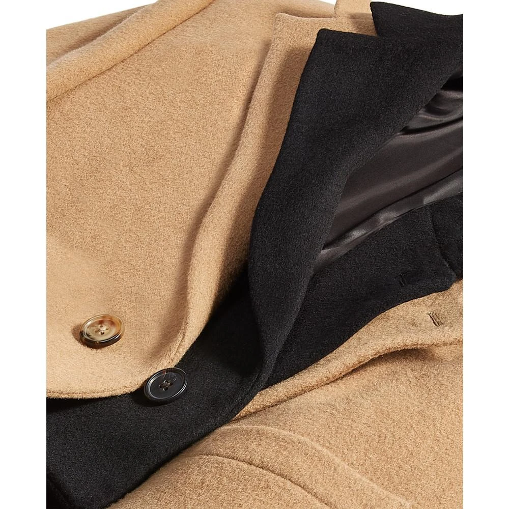 商品Michael Kors|Men's Classic-Fit Solid Wool Blend Overcoats,价格¥1488,第5张图片详细描述
