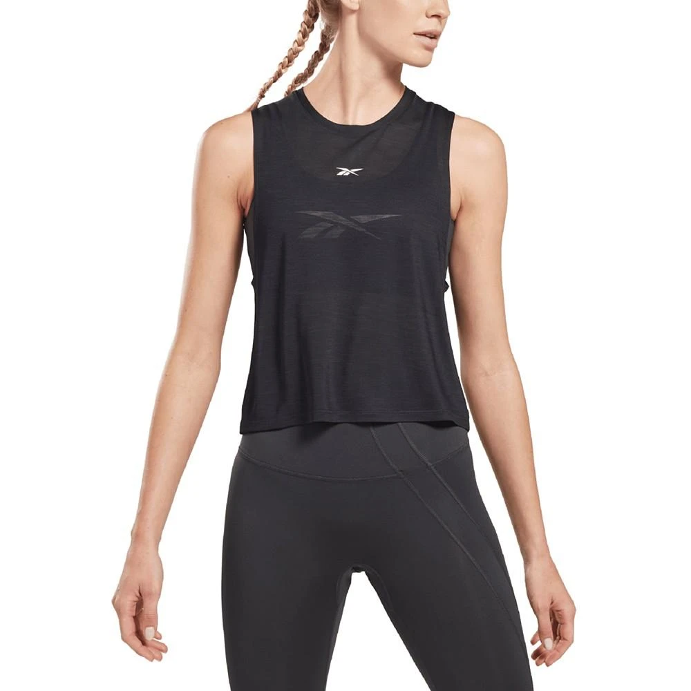 商品Reebok|Women's Workout Ready Activchill Tank Top,价格¥113,第1张图片