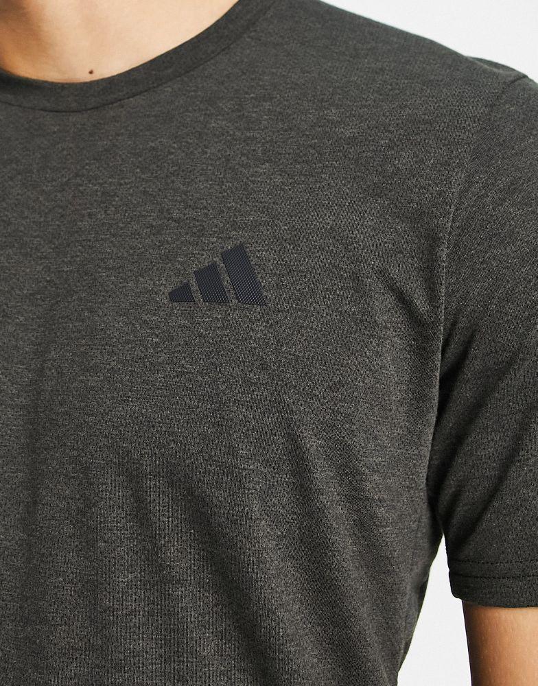 商品Adidas|adidas Training Train Essentials t-shirt in charcoal,价格¥249,第1张图片