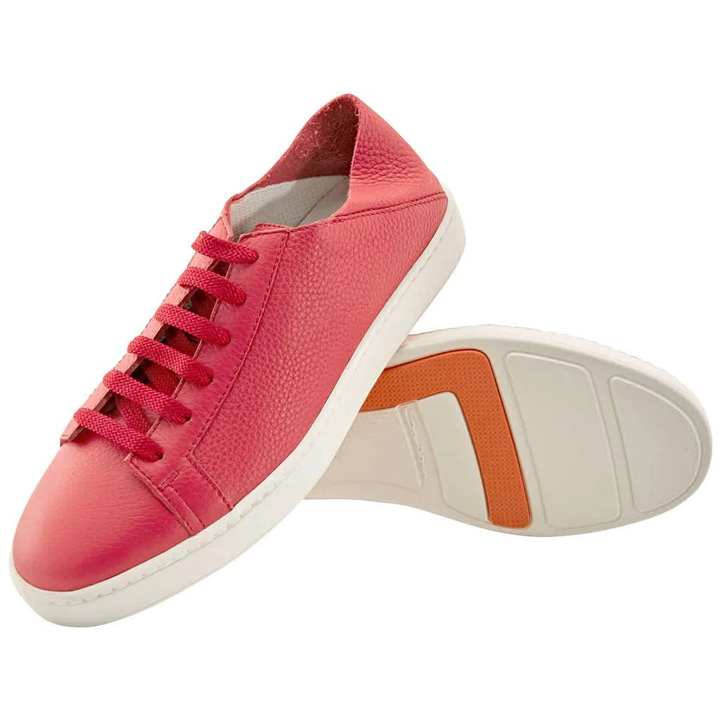 商品Santoni|Santoni Folded Heel Sneakers in Red, Size 7,价格¥820,第2张图片详细描述