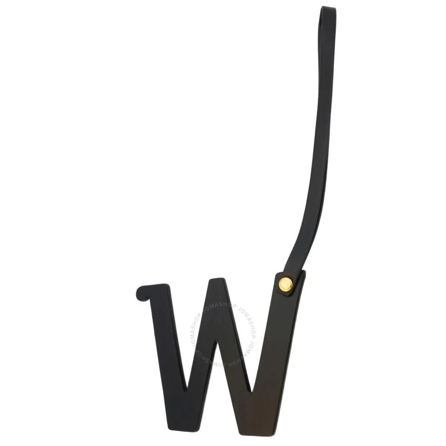 商品Burberry|Studded Leather Alphabet W Charm,价格¥281,第2张图片详细描述