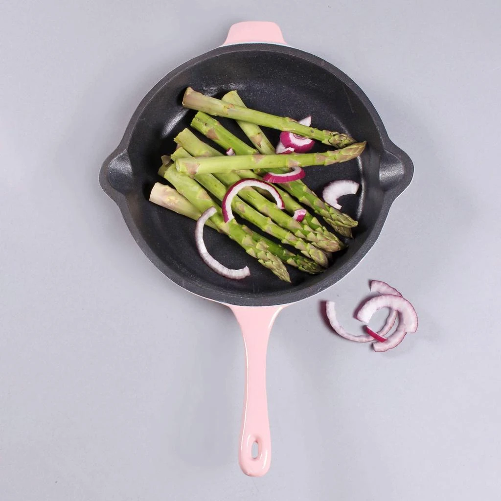 商品BergHOFF|Neo 10" Cast Iron Fry Pan, Pink,价格¥554,第2张图片详细描述