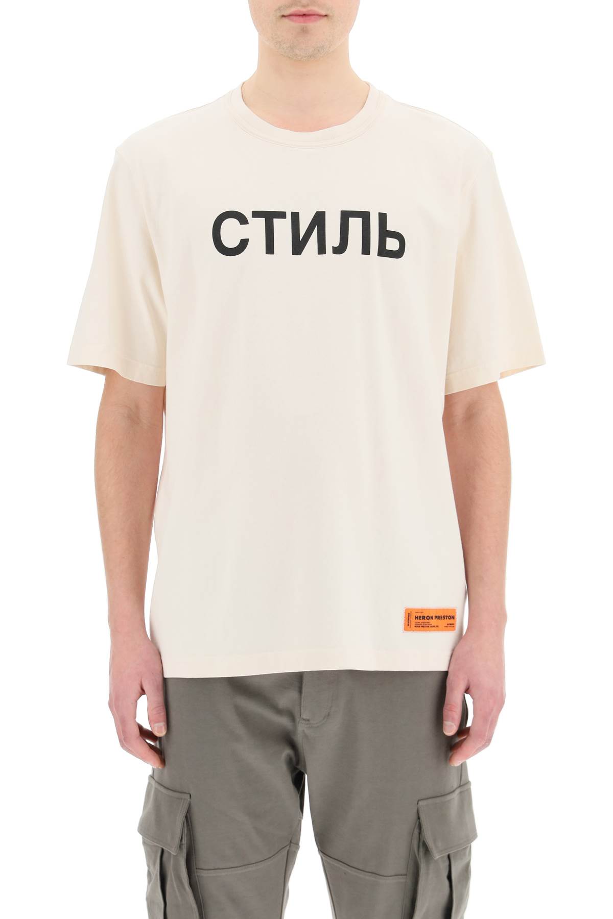 HERON PRESTON 男印花男士T恤 HMAA025C99JER002-0310商品第3张图片规格展示