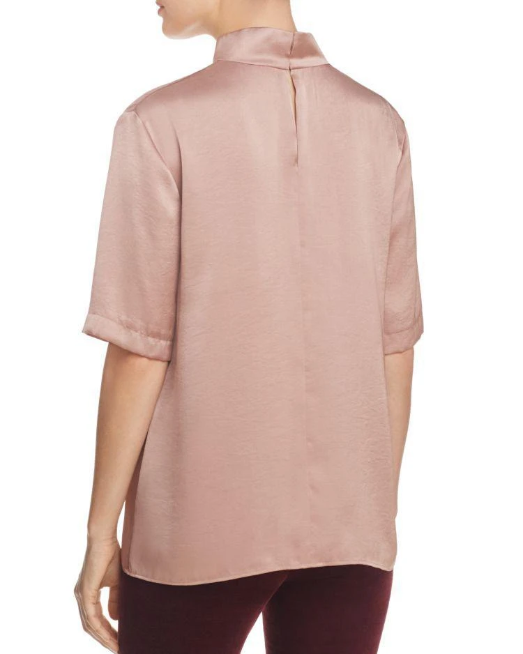 商品Theory|Theory Crushed Satin Mock Neck Top,价格¥518,第2张图片详细描述