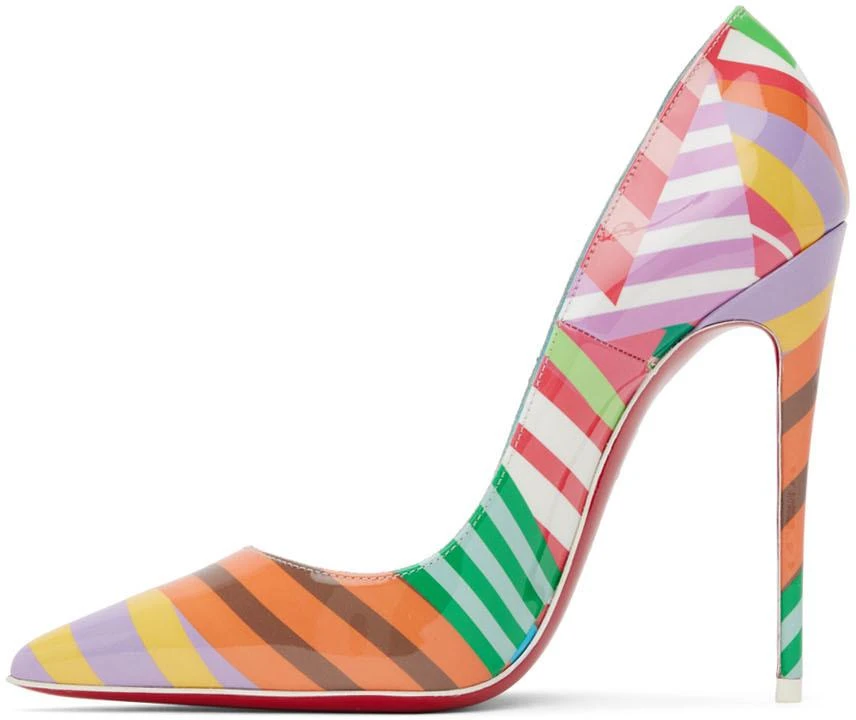 商品Christian Louboutin|Multicolor So Kate 120 Heels,价格¥6567,第3张图片详细描述