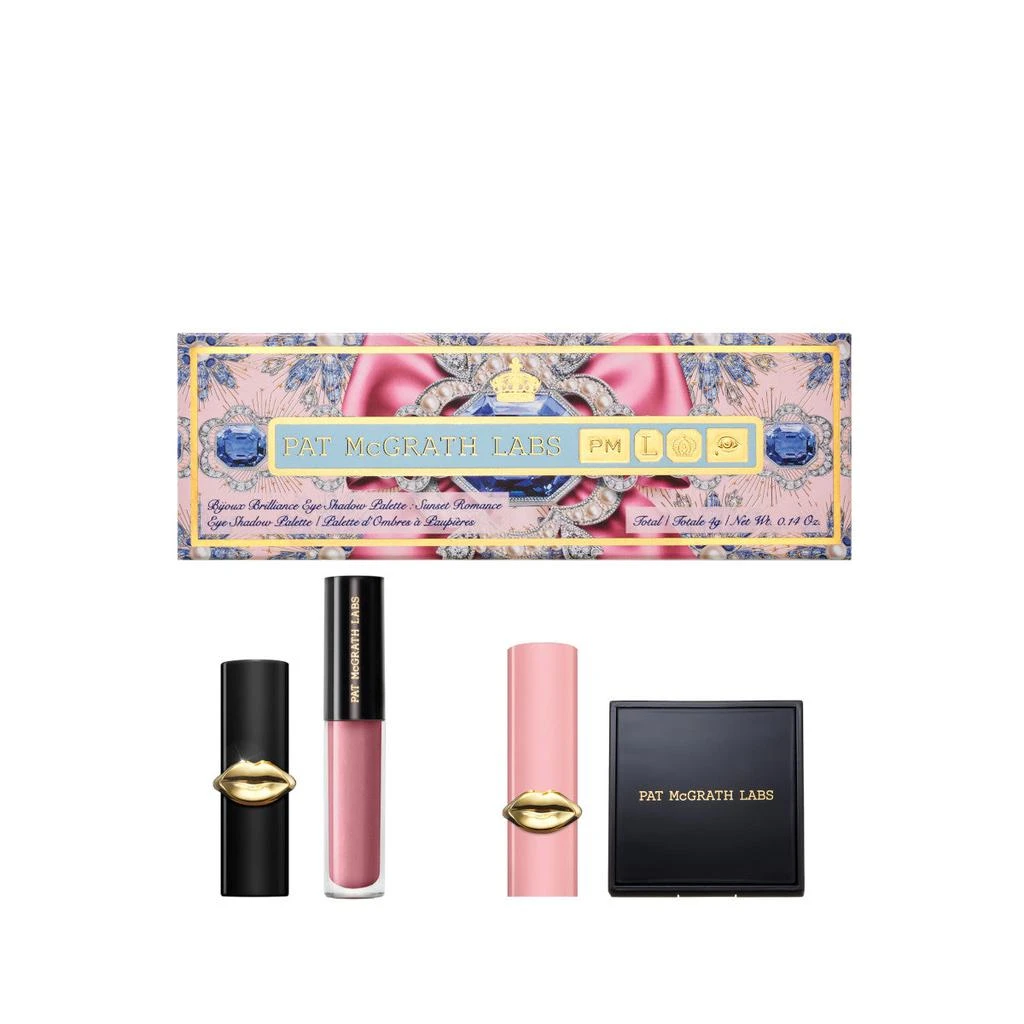 商品Pat McGrath|Bijoux Brilliance Eye Shadow & Divine Rose: Jet-Set Kit,价格¥541,第2张图片详细描述
