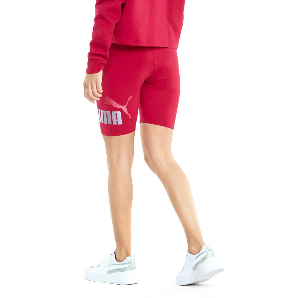 商品Puma|Essentials+ Metallic High Waisted Short Leggings,价格¥99,第2张图片详细描述