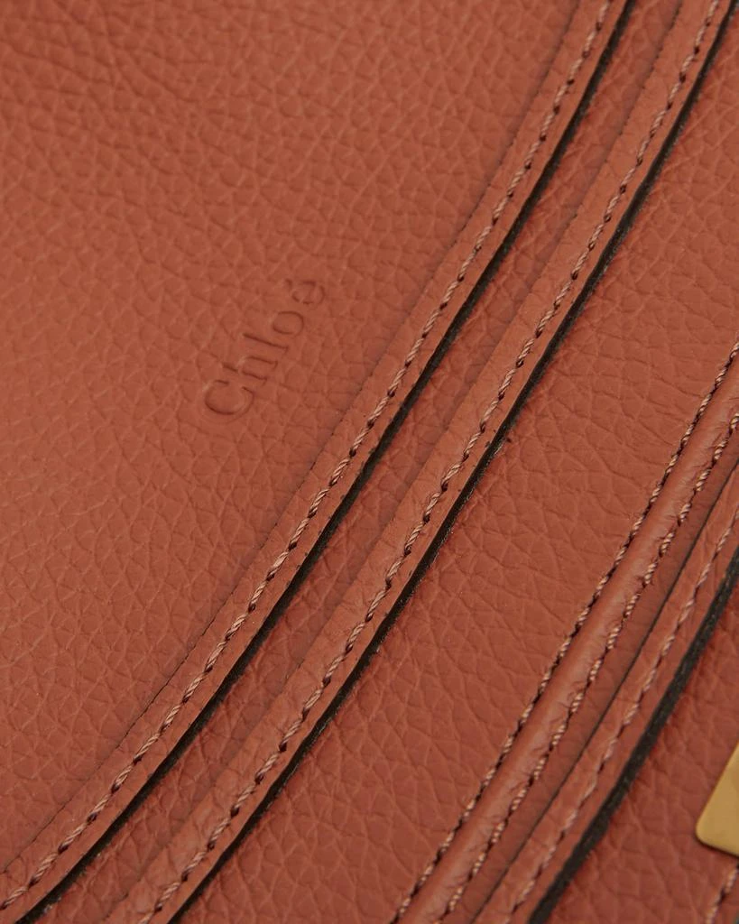 Marcie Medium Double Carry Satchel Bag in Grained Leather 商品