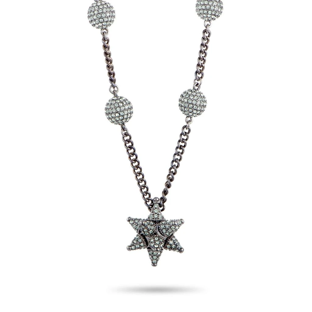 商品Swarovski|AS Kalix Crystal Ruthenium-Plated Pendant Necklace,价格¥1581,第2张图片详细描述