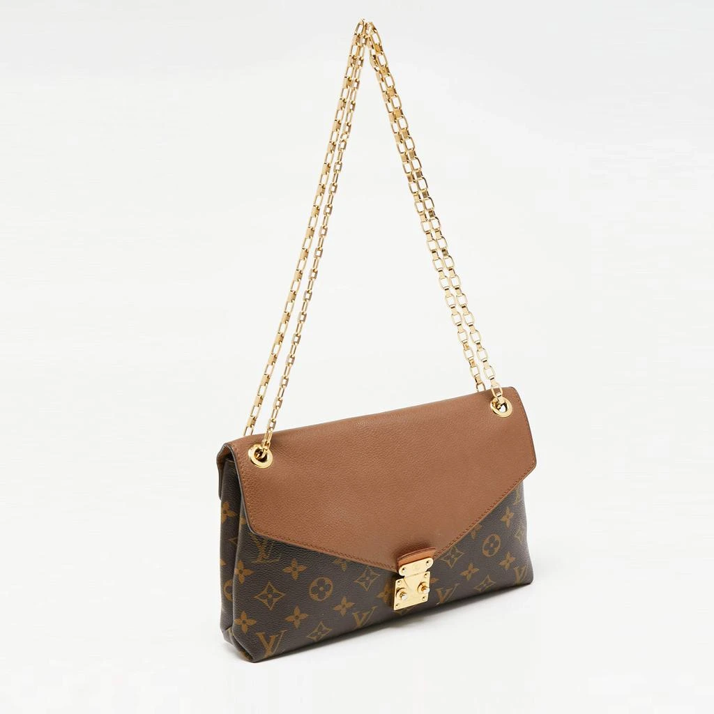 商品[二手商品] Louis Vuitton|Louis Vuitton Bronze Monogram Canvas and Leather Pallas Chain Bag,价格¥9265,第3张图片详细描述