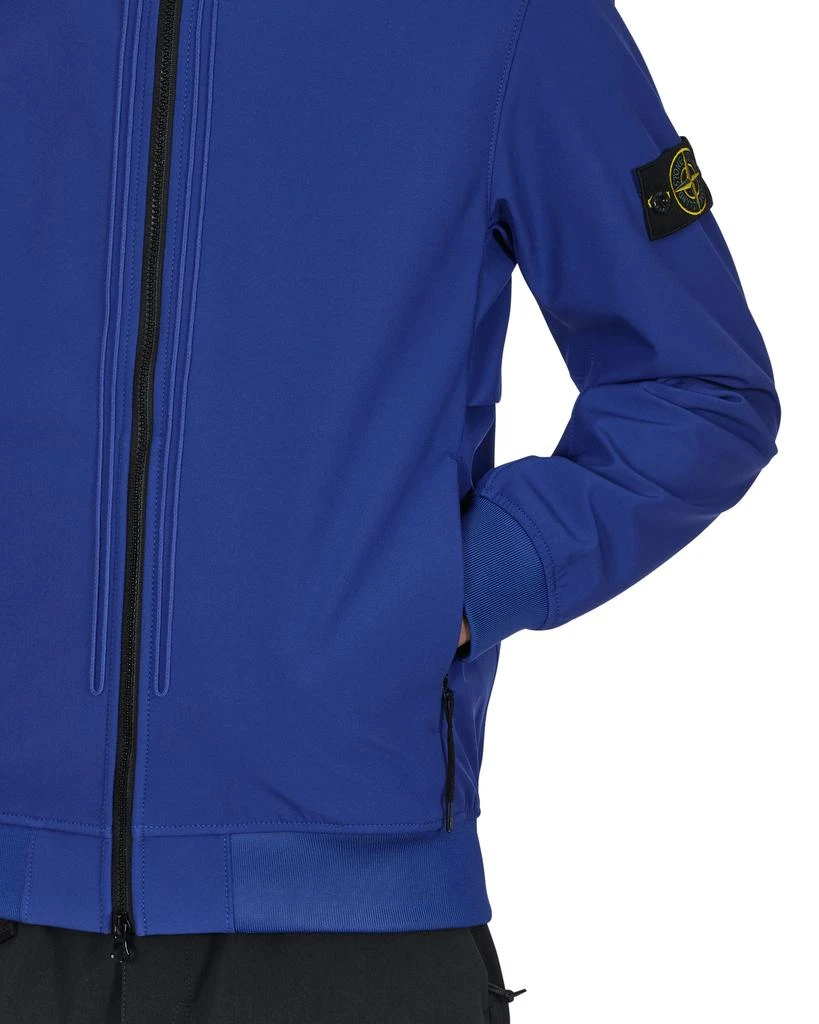 商品Stone Island|Light Soft Shell-R Jacket Blue,价格¥2440,第5张图片详细描述