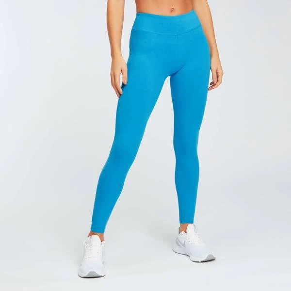 商品Myprotein|MP Women's Power Leggings - Sea Blue,价格¥177,第1张图片