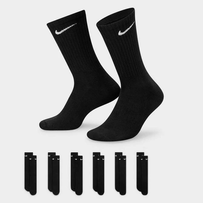 商品NIKE|Nike Everyday Cushioned Training Crew Socks (6-Pack),价格¥178,第1张图片