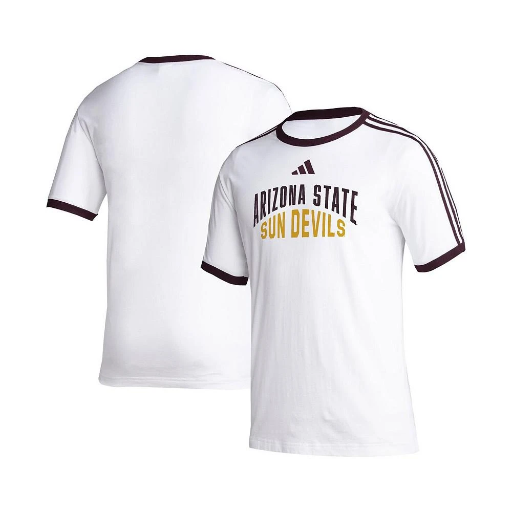 商品Adidas|Men's White Arizona State Sun Devils Arch T-shirt,价格¥242,第1张图片