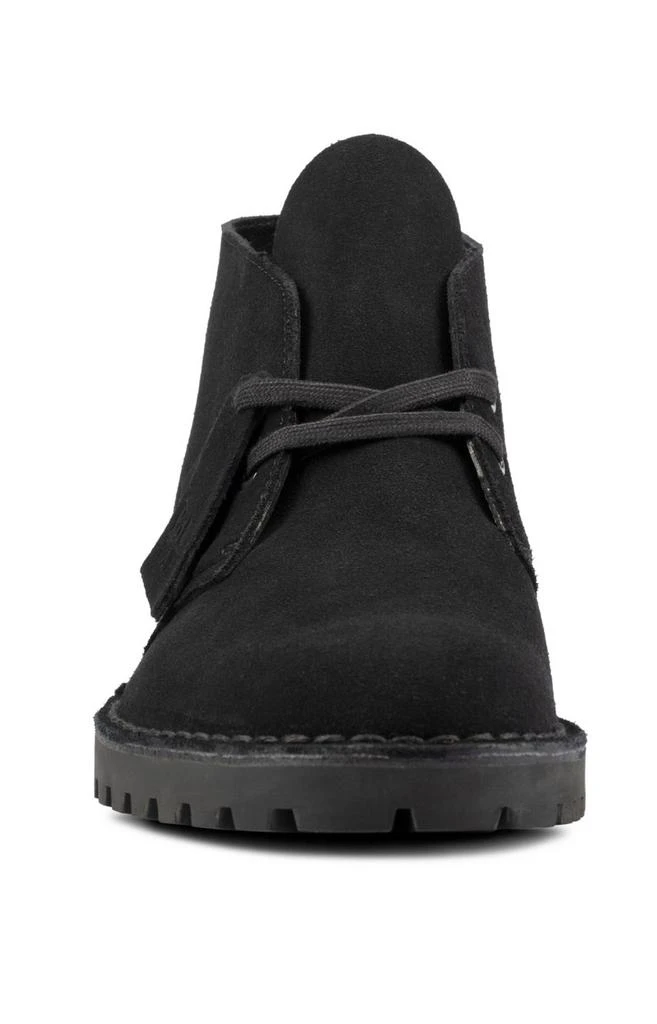 商品Clarks|(26162705) Desert Rock Boots - Black Suede ,价格¥476,第2张图片详细描述