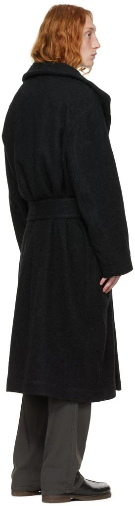 商品Lemaire|Black Bathrobe Coat,价格¥7316,第3张图片详细描述