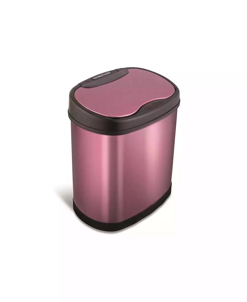 商品NINE STARS GROUP USA INC|Stainless Steel 3.2 Gallons Motion Sensor Trash Can,价格¥231,第1张图片