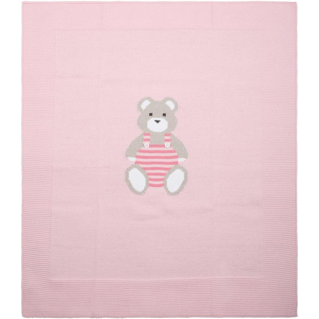 商品Little Bear|Little Bear Pink Blanket For Baby Girl,价格¥1329,第3张图片详细描述