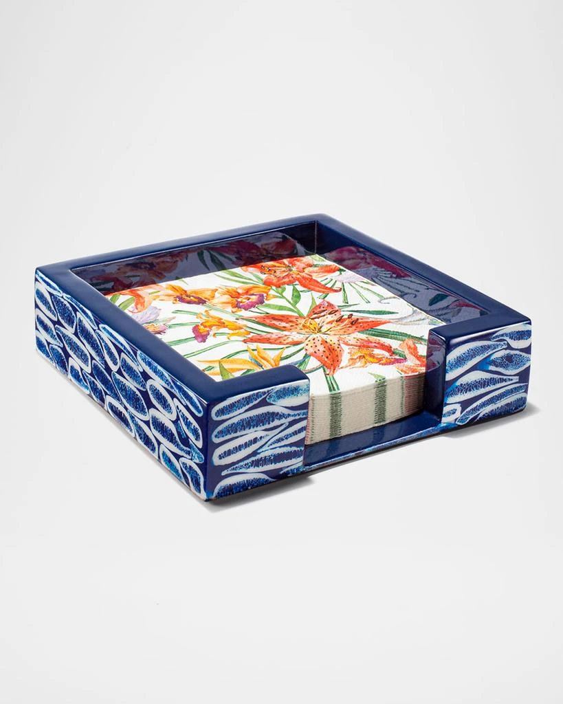 商品LADORADA|Blue Almendro Dinner Napkin Holder,价格¥1193,第2张图片详细描述