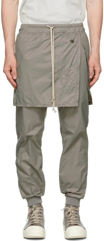 商品Rick Owens|Grey Champion Edition Toga Pants,价格¥1714,第1张图片