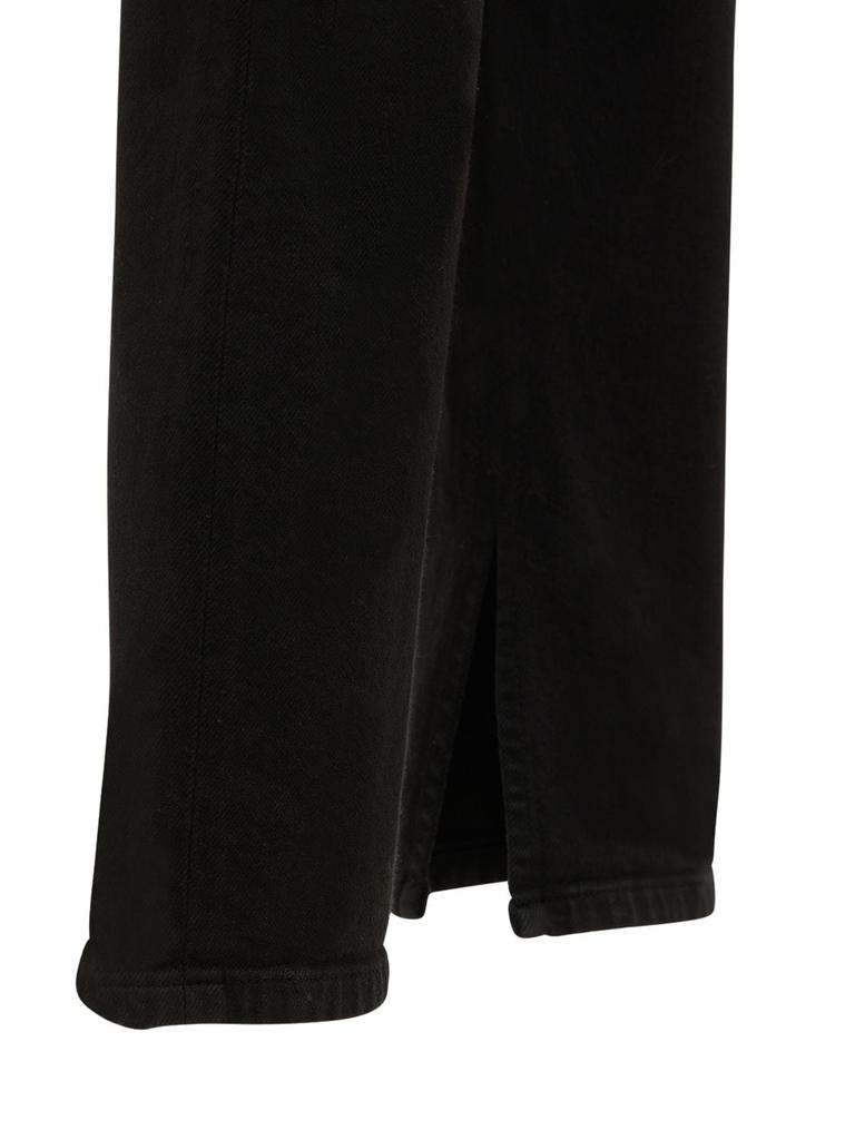 Mid Rise Straight Cotton Denim Jeans商品第5张图片规格展示
