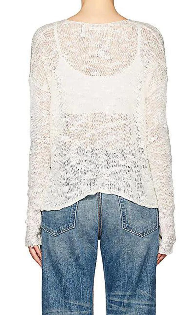 商品Helmut Lang|Irregular-Knit Silk Top,价格¥479,第2张图片详细描述