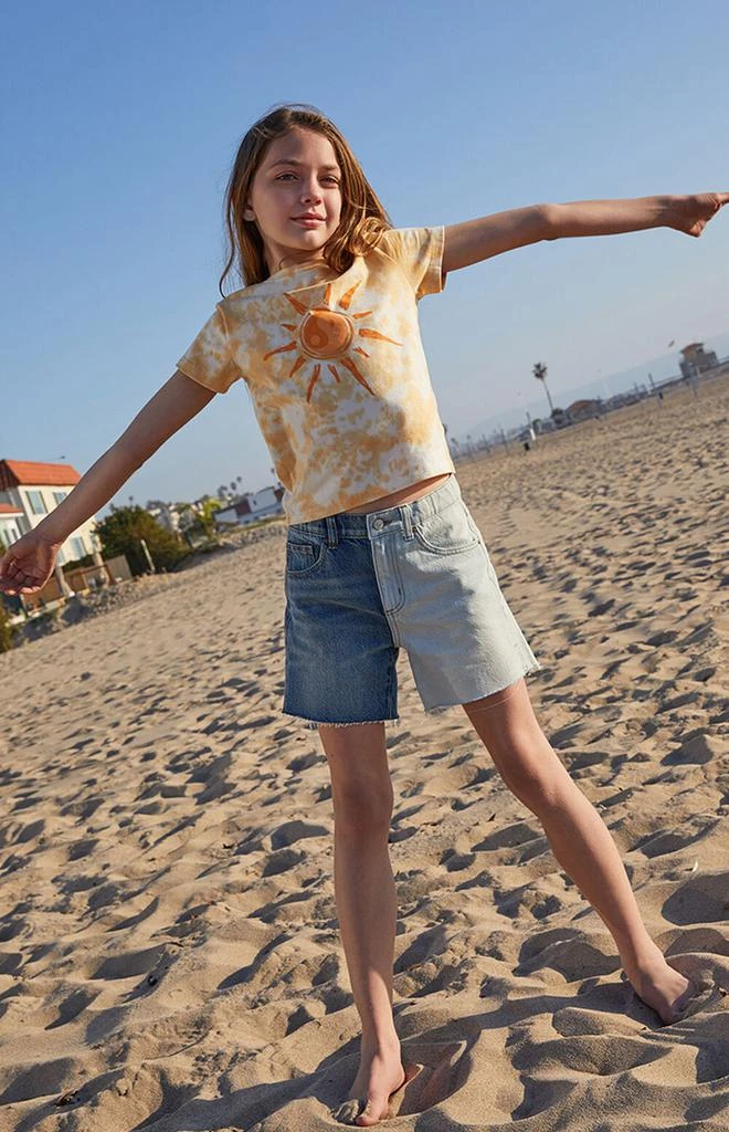 商品PacSun Kids|Two-Tone Denim Shorts,价格¥85,第1张图片