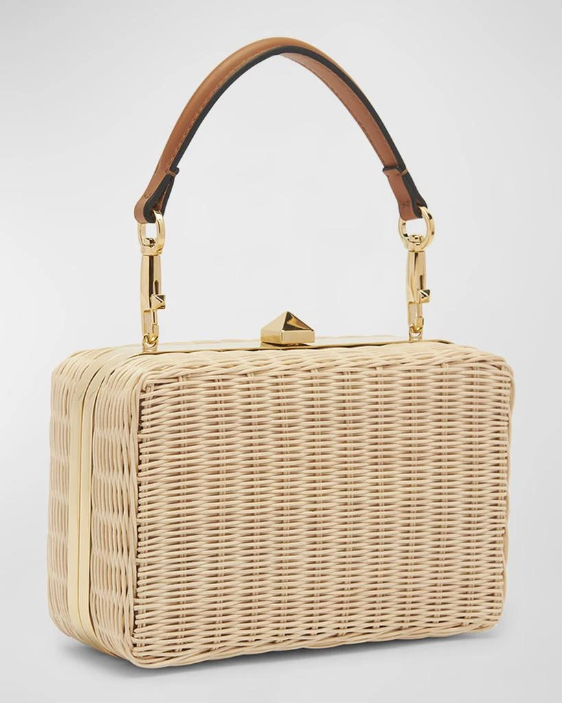 VLOGO Straw Lunch Box Top-Handle Bag 商品