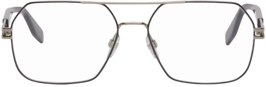 商品Marc Jacobs|Gunmetal & Blue 602 Glasses,价格¥792,第1张图片